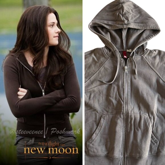 H&M Divided Brown Hoodie ALT ASO Bella Swan - Picture 1 of 7